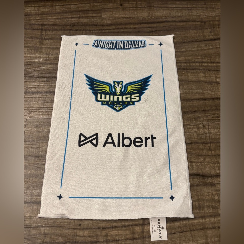 Dallas Wings WNBA Rally Towel A Night In Dallas Women’s Basketball